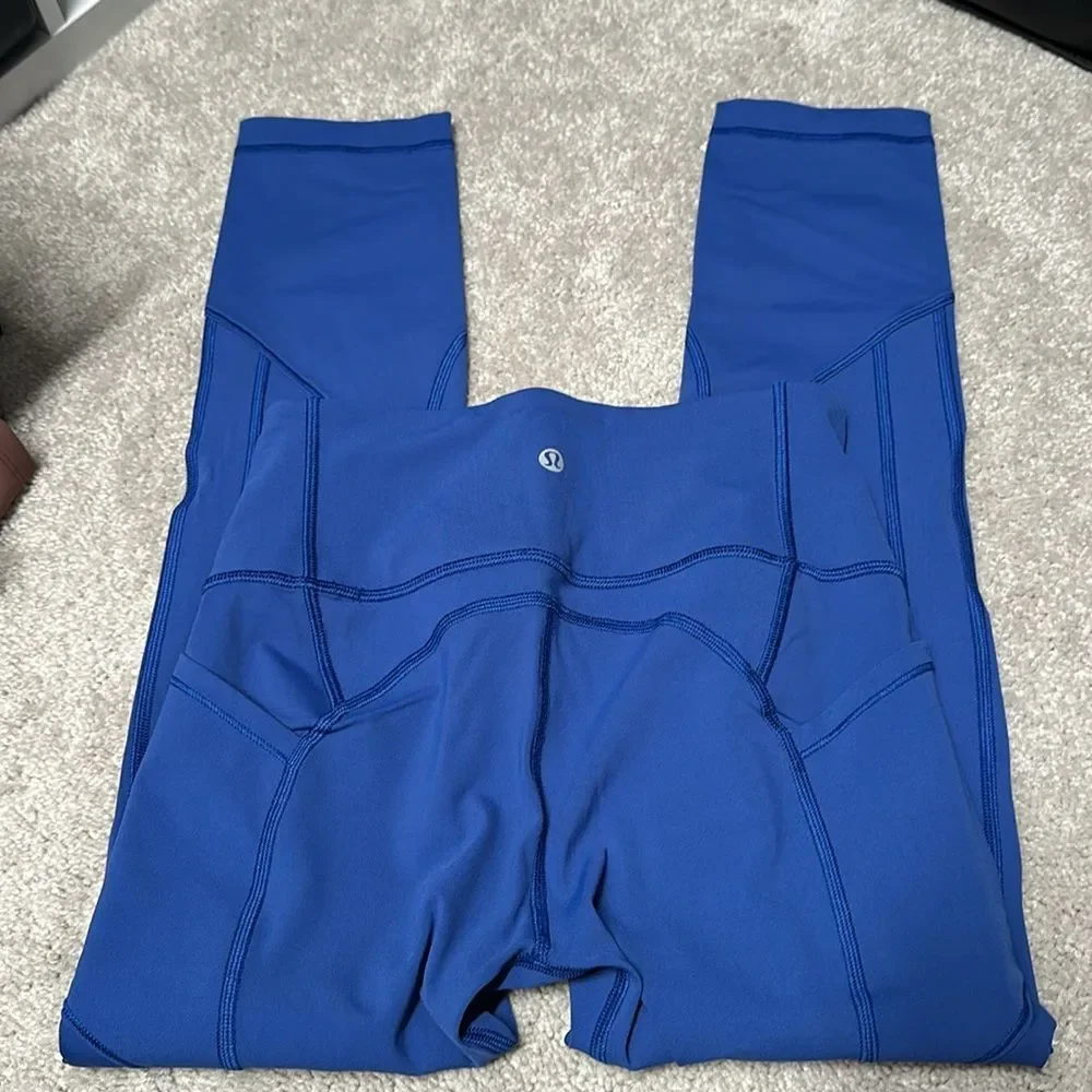 Lululemon women’s size 4 Pace Rival High Rise Crop Leggings 22” - Picture 2 of 4